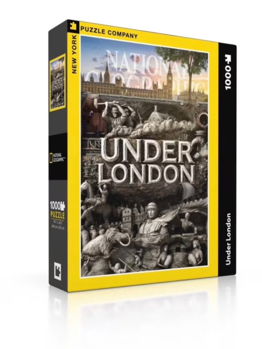 1000 Piece Jigsaw Puzzle - National Geographic Under London | New York Puzzle Co